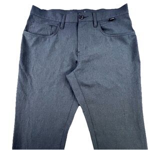 Travis Mathew Men's Open To Close 2.0 Golf Pants 32x32 Dark Gray Performance